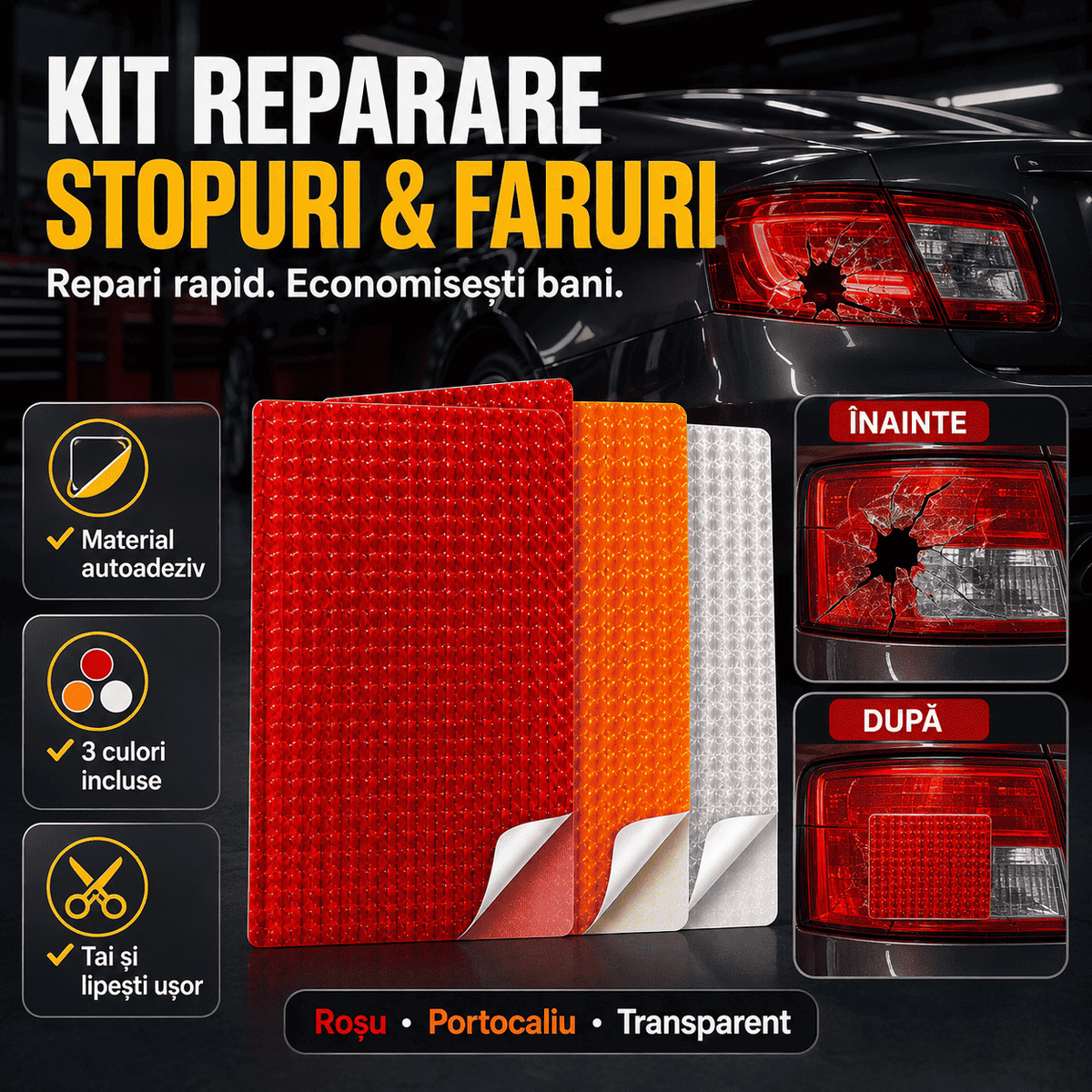 StopFix™-Kit reparare stopuri