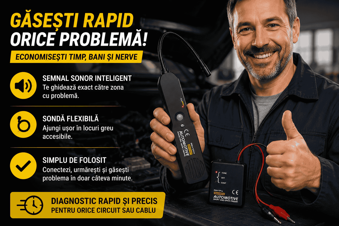 FirScan™-Instrument de Diagnosticare Circuit Auto