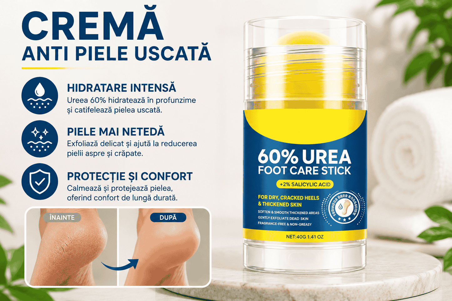 Secretul Călcâielor™-Cremă anti piele uscată