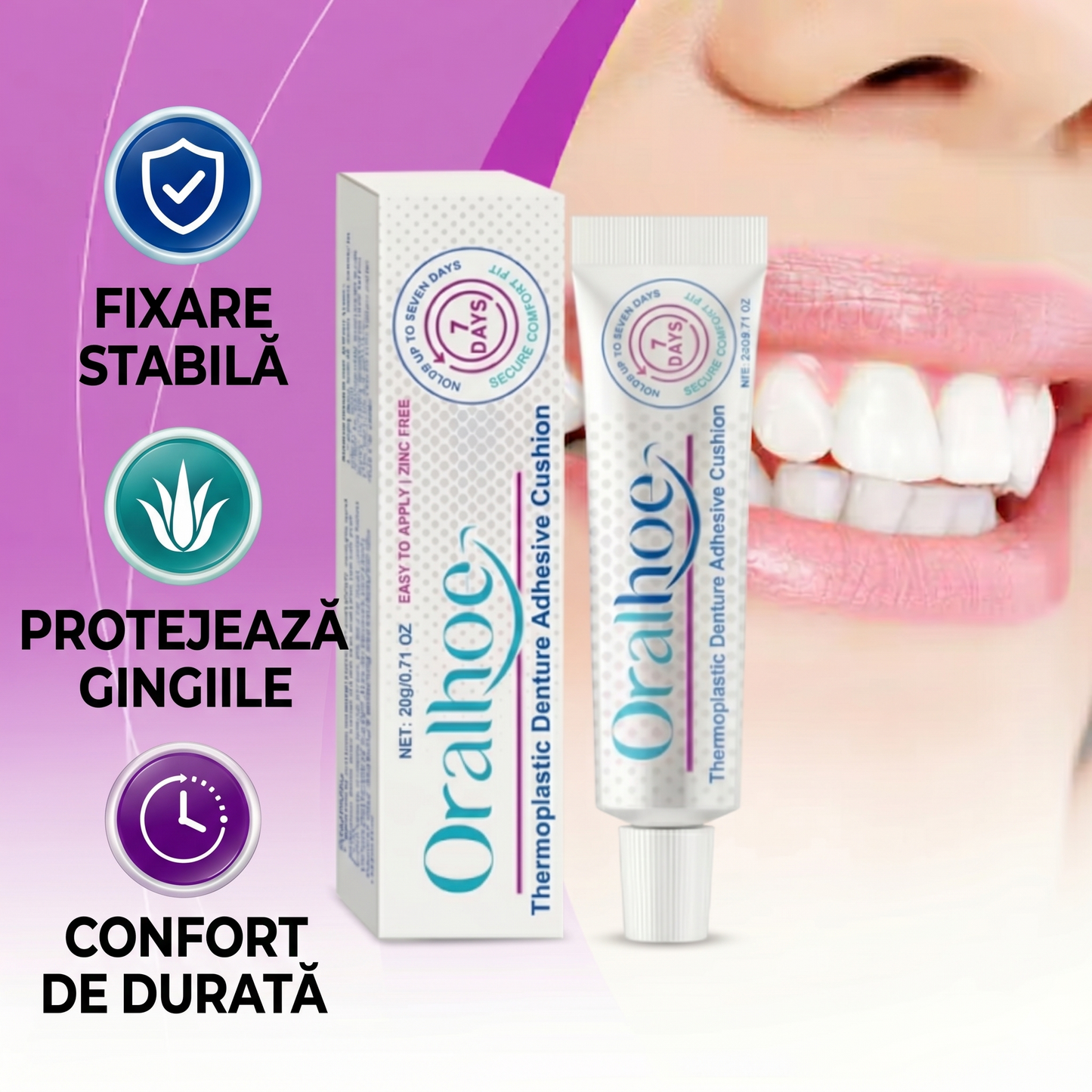 GEL PENTRU FIXARE DENTARA